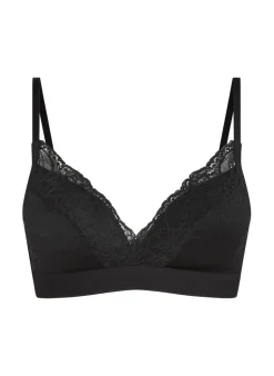 Sophie Padded Non-Underwired Bra - Black