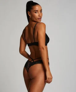 Sosha Non-Padded Underwired Bra - Black