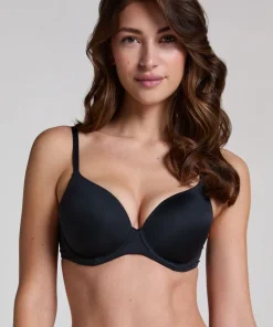 Super Soft Padded Underwired Bra - Black
