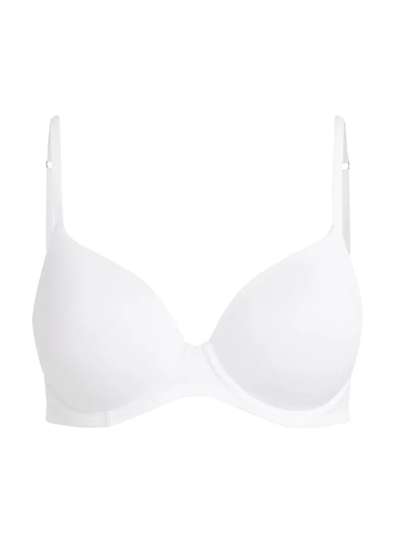 Super Soft Padded Underwired Bra - White