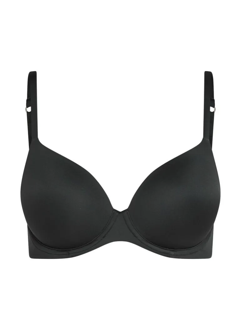 Super Soft Padded Underwired Bra - Black
