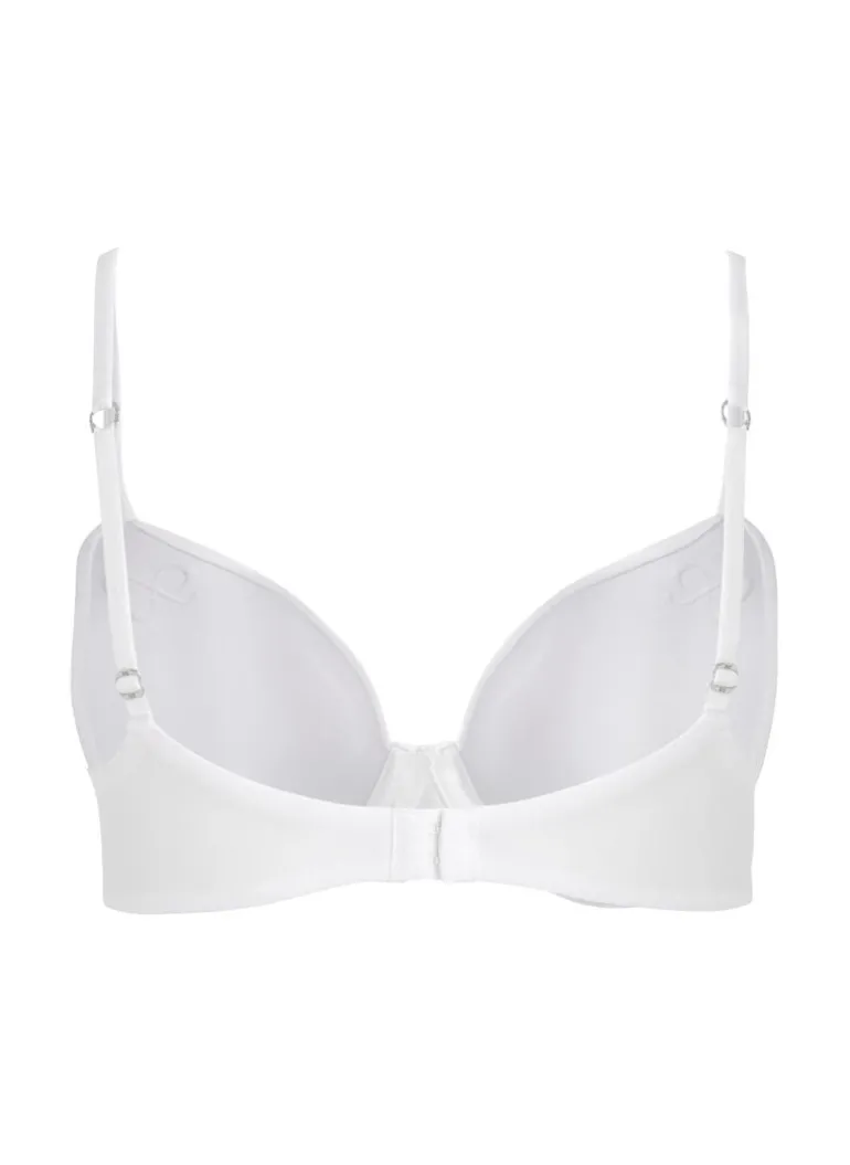 Super Soft Padded Underwired Bra - White