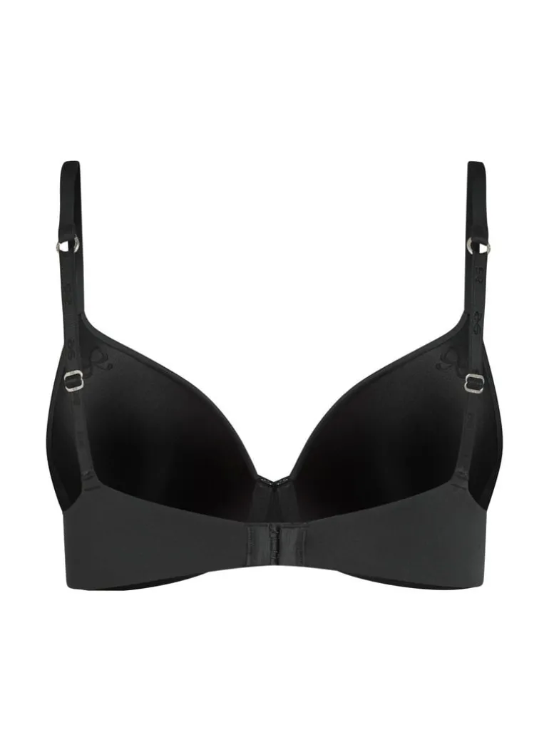 Super Soft Padded Underwired Bra - Black