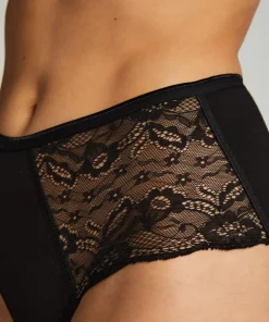Superslip Lace Midi - Black