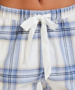 Tall Flannel Pyjama Pants - Blue