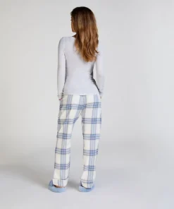 Tall Flannel Pyjama Pants - Blue