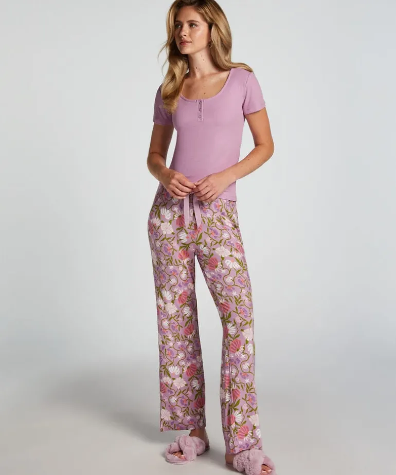 Tall Pyjama Pants - Purple