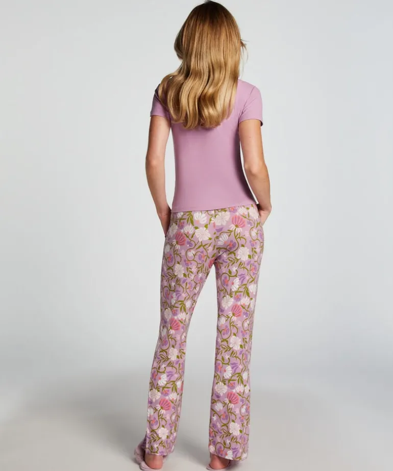 Tall Pyjama Pants - Purple