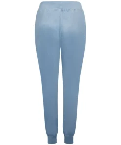 Tall Velours Jogging Bottoms - Blue