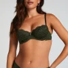 Teddy Padded Underwired Bra - Green