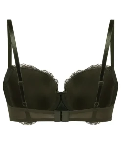 Teddy Padded Underwired Bra - Green