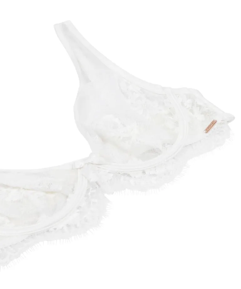 Tiah Non-Padded Underwired Bra - White