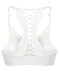 Tiah Padded Underwired Push-up Bra - White
