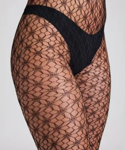 Tights Crochet - Black
