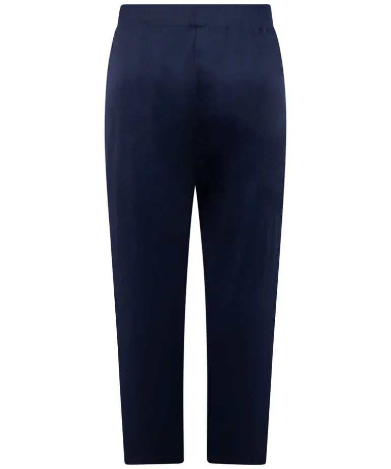 Velours Pyjama Pants - Blue