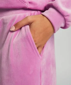 Velours Pyjama Pants - Pink