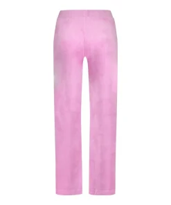 Velours Pyjama Pants - Pink