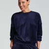 Velours Top - Blue