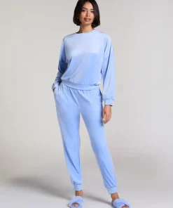 Velours Top - Blue