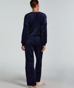 Velours Top - Blue