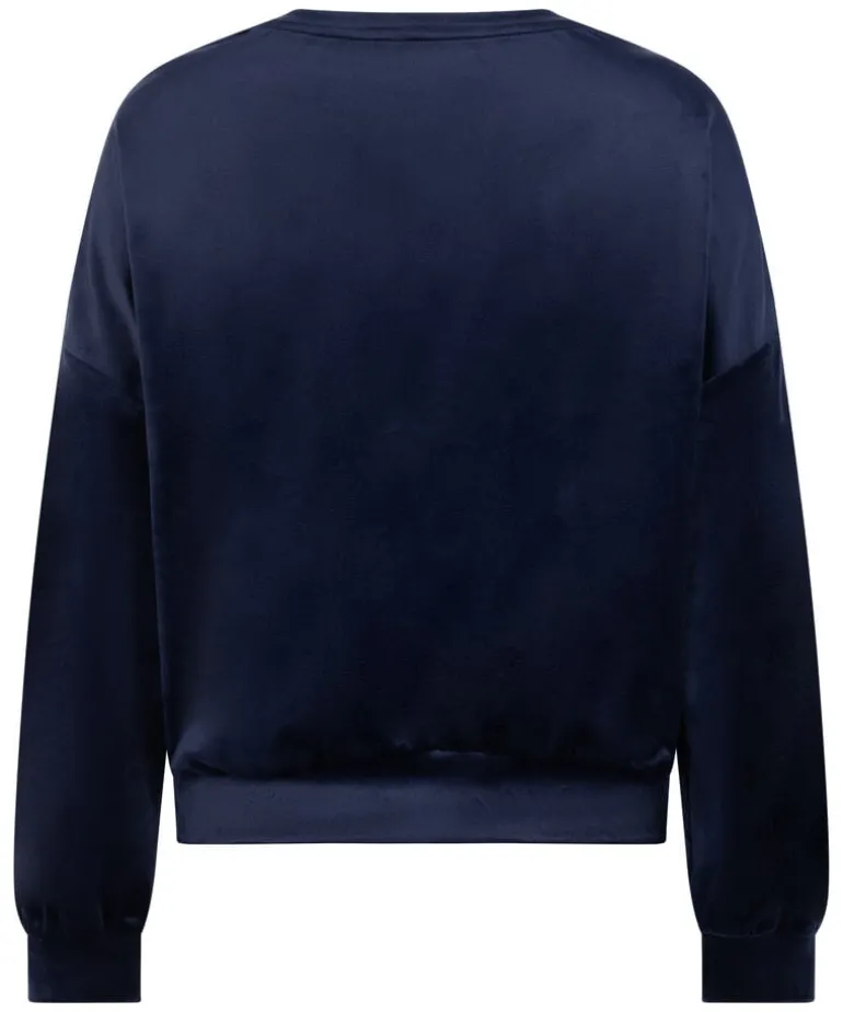 Velours Top - Blue