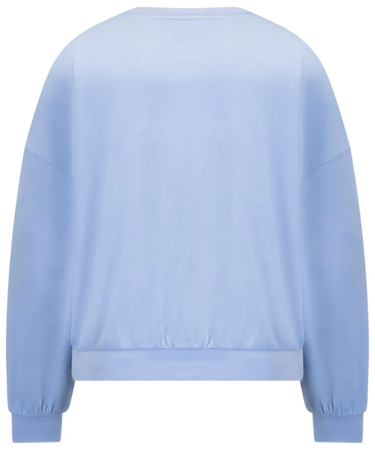 Velours Top - Blue