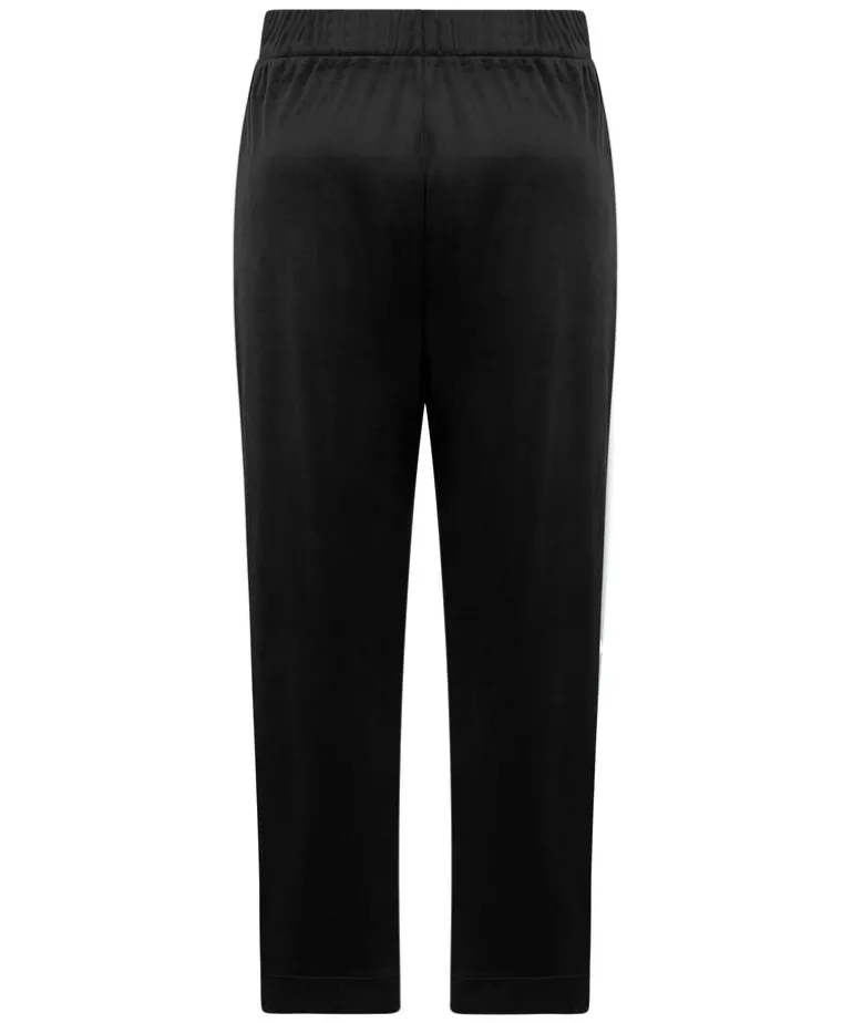 Velvet pyjama pants - Black