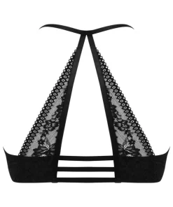 Vera Padded Push-Up Underwired Bra - Black