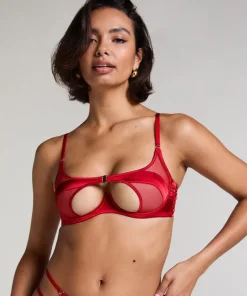 Vienna Non-Padded Underwired Bra - Red
