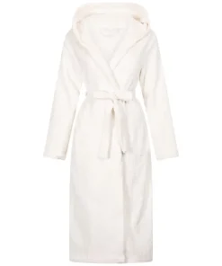 Waffle Bathrobe - White