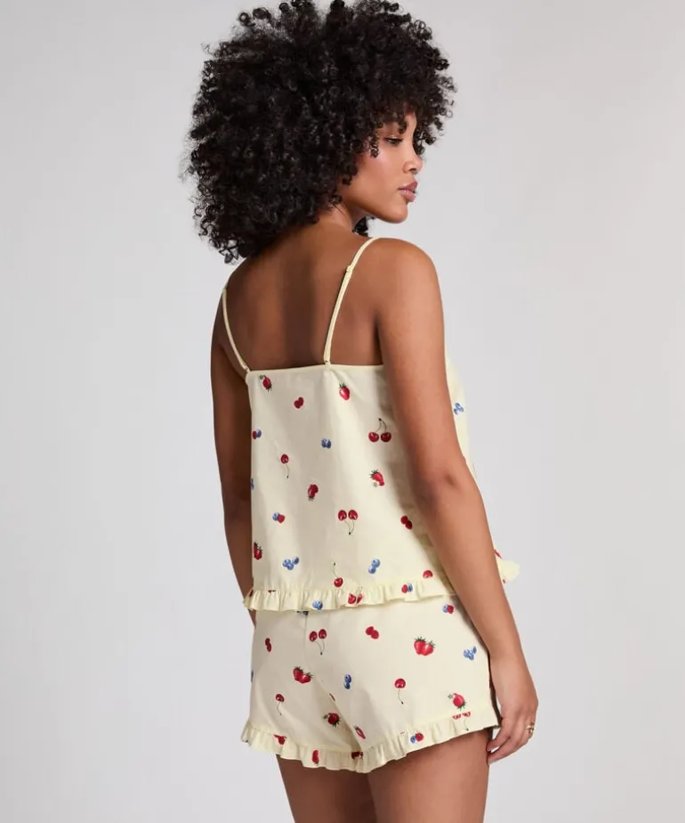 Woven short - Yellow