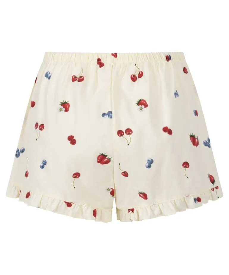 Woven short - Yellow