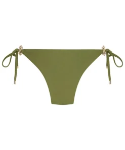 Yucatan High-Leg Bikini Bottoms - Green