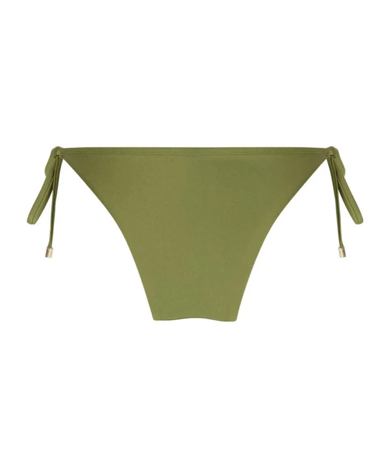Yucatan High-Leg Bikini Bottoms - Green