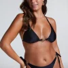 Yucatan Triangle Bikini Top - Black