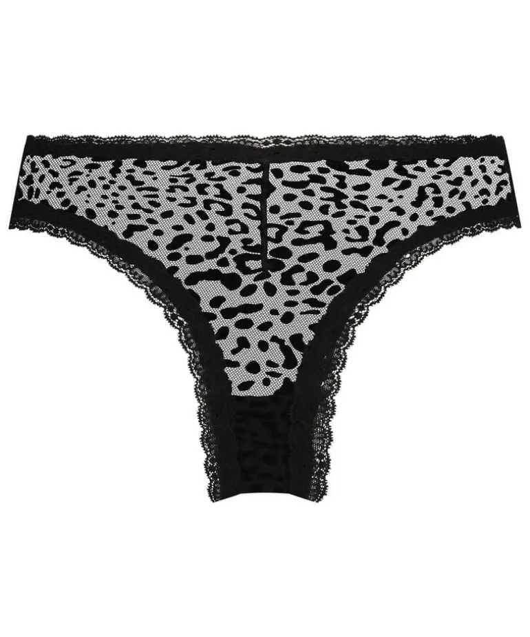 Zena V-shaped Brazilian - Black