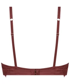 Zoe Padded Longline Underwired Bra - Red